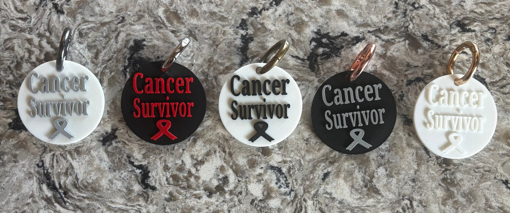 Cancer Survivor Keychain
